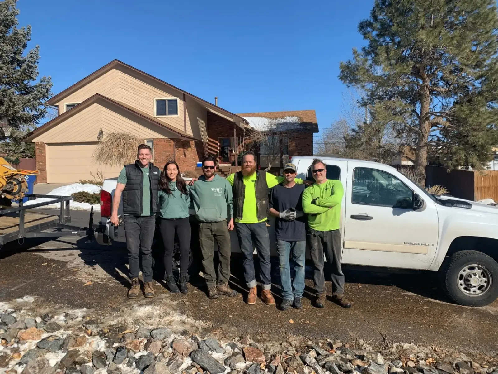 Arbor Care Tree Solutions crew in Denver Colorado